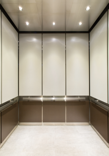 Summit Center Elevator Cab Back Wall Panel Design