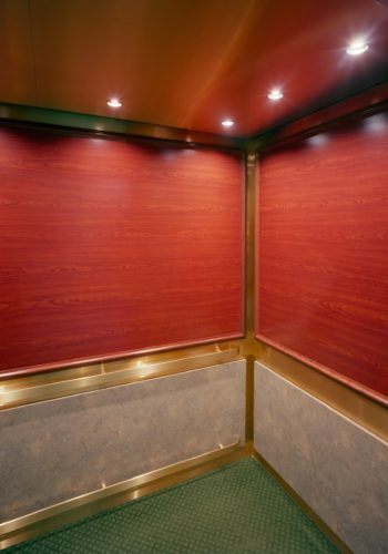 custom elevator interior