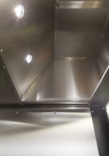 custom elevator interior ceiling