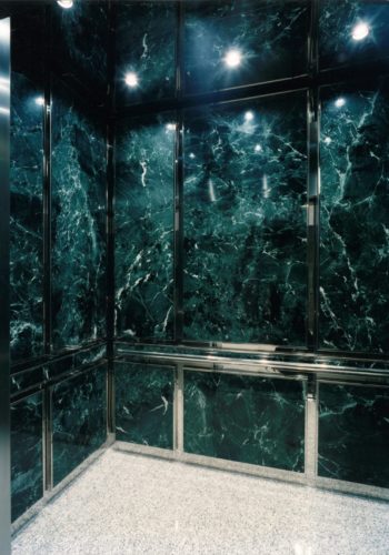 Shawnee Plaza_side custom elevator interior