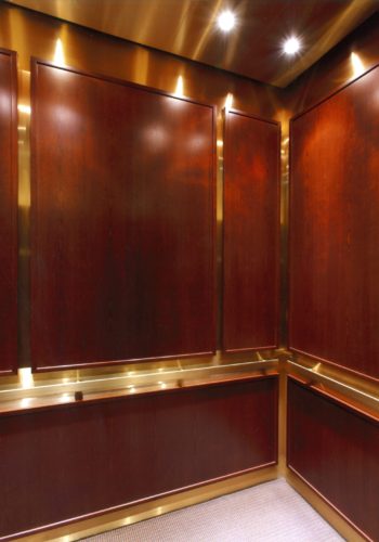 custom elevator interior