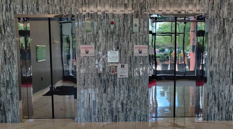 Elevator Entrance Cladding