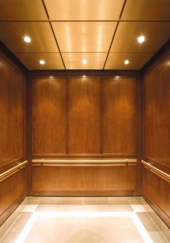 Somerset Bethesda, MD Portfolio page elevator cab interior